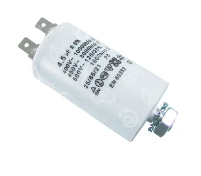 kondenzátor SC 1141, 4,5 uF, 450 V, d = 30x57 mm, (4 x faston + šroub)